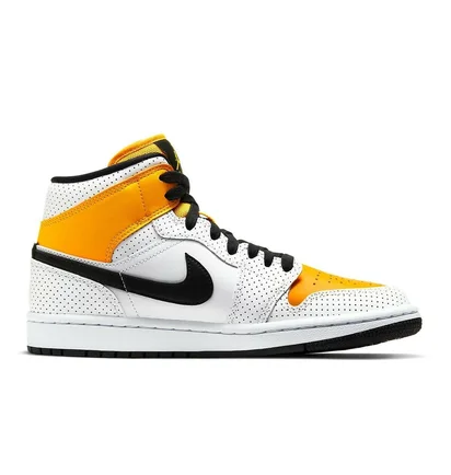Кроссовки женские Air Jordan 1 Mid Laser White BQ6472-107