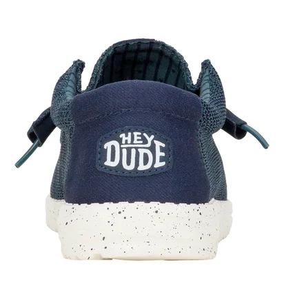 Кросівки чоловічі Hey Dude Wally Stretch Sox Blue HD41898-410-40