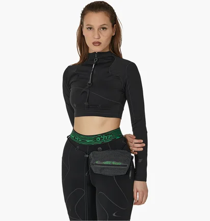 Топ женский Nike Off-White Longsleeve Top Black DV5558-010