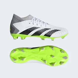 Бутсы унисекс Adidas Predator Accuracy.3 Firm Ground Cleats White/Grey GZ0024