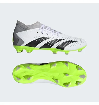 Бутси унісекс Adidas Predator Accuracy.3 Firm Ground Cleats White/Grey GZ0024