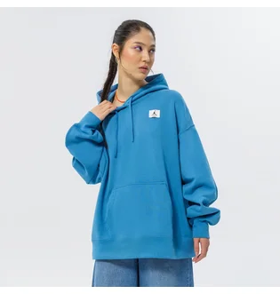 Худи женское Air Jordan W J Flt Flc Hoodie Blue Dq4603-469