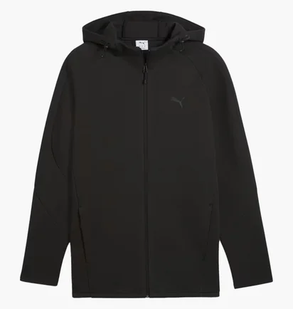 Толстовка мужская Puma Evostripe Core Fz Hoodie Black 631529-01