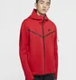 Толстовка чоловіча Nike Nsw Tech Fleece Hoodie Full-Zip Red CU4489-657