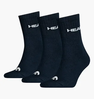 Носки унисекс HEAD Short Crew Black (3 пары) 701213457-200