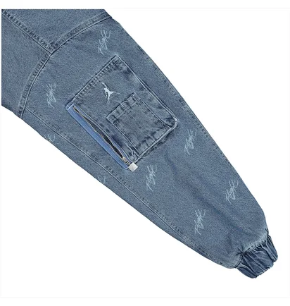 Джинсовка жіноча Air Jordan W Renegade Jacket Blue FN5353-453