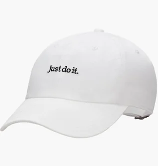 Кепка унісекс Nike U Club Cap U Cb Jdi L White FB5370-100