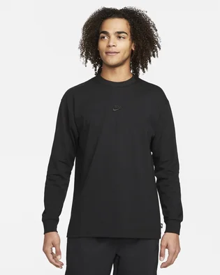 Свитшот мужской Nike M Nsw Prem Essntl Sust Ls Tee Black Do7390-010