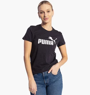 Футболка жіноча Puma Ess Logo Tee Black 586774-07