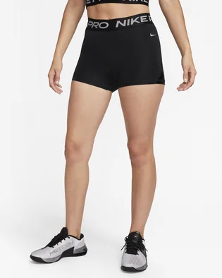 Шорты женские Nike Pro Mid-Rise 3 Shorts Black FB5586-010