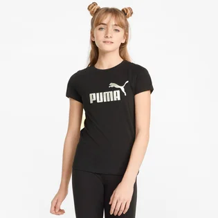 Футболка детская Puma Essentials+ Logo Youth Tee Black 846953-01