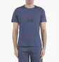 Футболка чоловіча Hugo Boss Stacked Regular Fit Blue 50490418