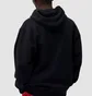 Толстовка мужская Arte Small Heart Hoodie Black SS25-174J