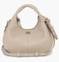 Сумка жіноча GANNI Light Grey Mini Hobo Bag Beige A6978
