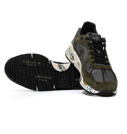 Кроссовки мужские Premiata Mase Olive MASE-4005