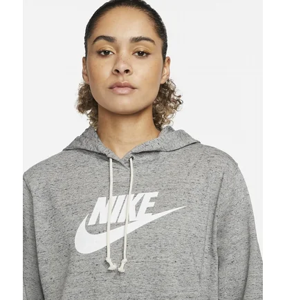 Худи женское Nike Sportswear Gym Vintage WomenS Pullover Hoodie Grey DM6388-063