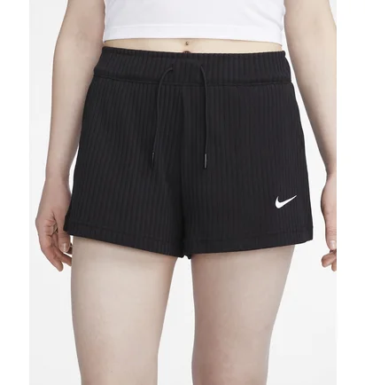 Шорти жіночі Nike W Nsw Rib Jrsy Short Black DV7862-010