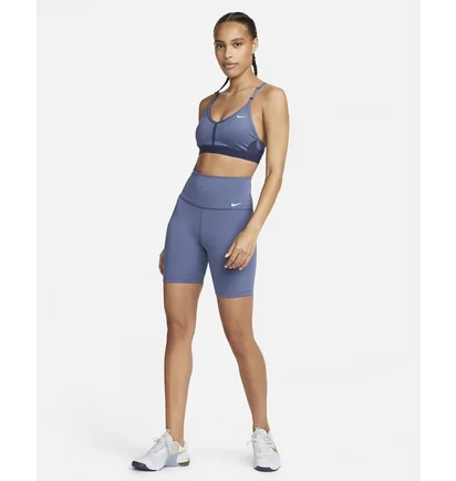 Топ женский Nike Indy WomenS Light-Support Padded V-Neck Sports Bra Blue CZ4456-491