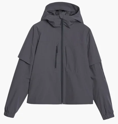 Куртка женская 4F Grey 4FWSS25TTJAF687-22S