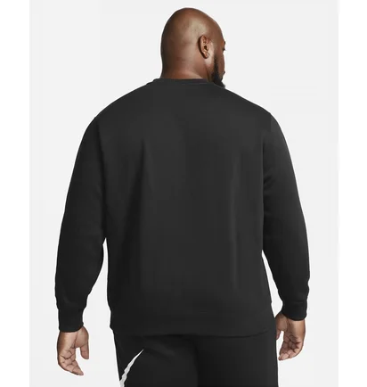 Свитшот мужской Nike Sportswear Club Fleece Futura Logo Crewneck Sweatshirt Black Dq4912-010