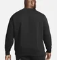 Свитшот мужской Nike Sportswear Club Fleece Futura Logo Crewneck Sweatshirt Black Dq4912-010