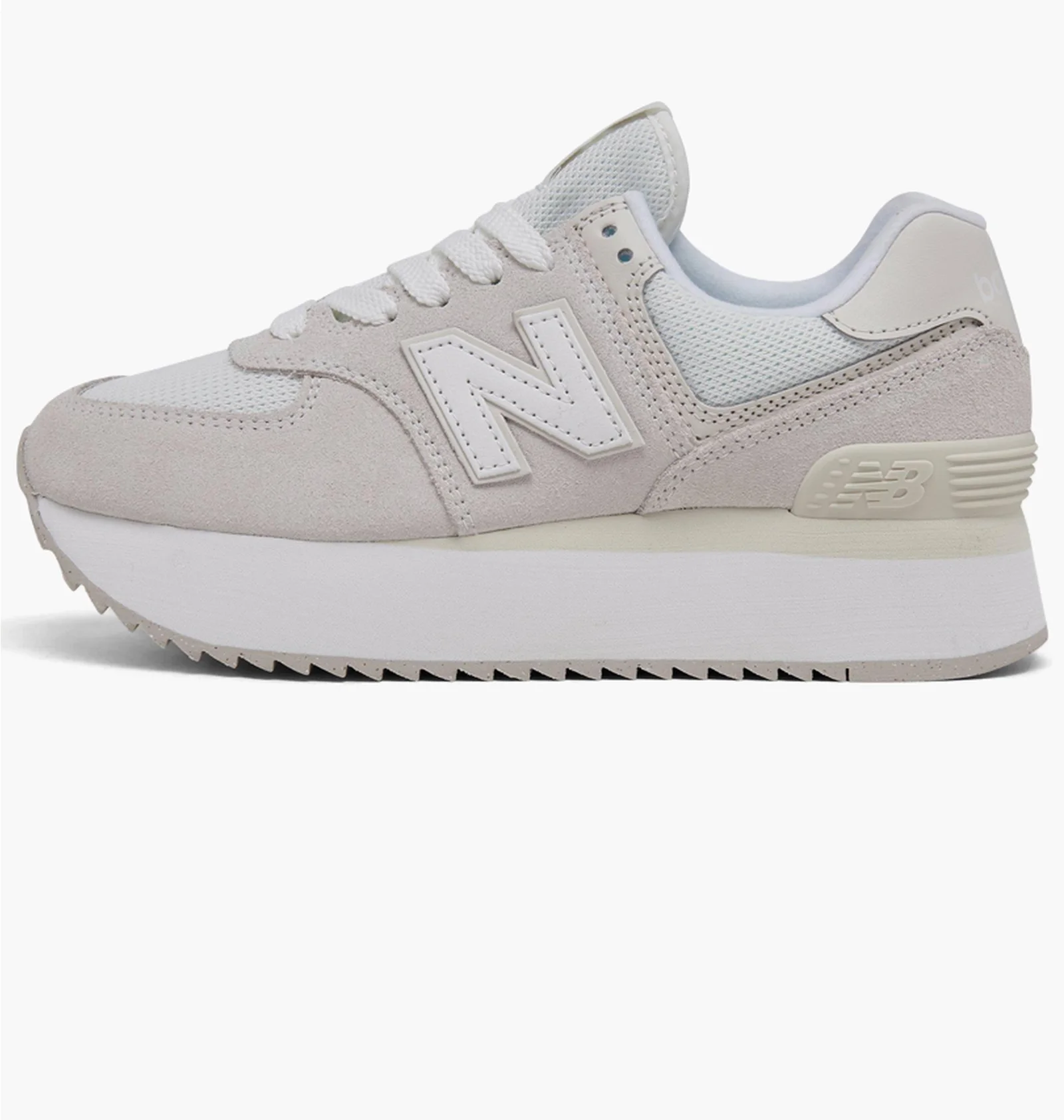 ᐉ Кроссовки женские New Balance 574+ Platform Casual Shoes Beige