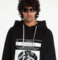 Худи унисекс Rick Owens Drkshdw Oversized Black DU01E3262-0911