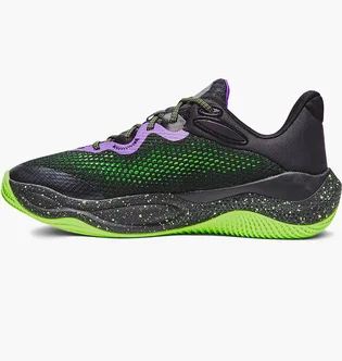 Кроссовки мужские Under Armour Curry Splash 24 Black/Green 3027636-500