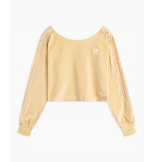 Свитшот женский Adidas Off Shoulder Sweatshirt Beige H18839