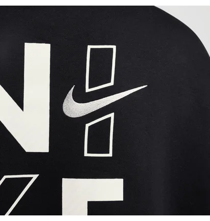 Світшот жіночий Nike Nsw Flc Os Crew Gls Black HM4318-010