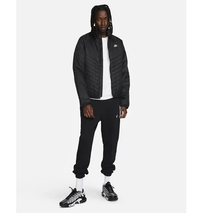 Куртка чоловіча Nike Wr Tf Midweight Puffer Black FB8195-010