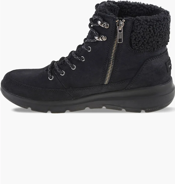Ботинки женские Skechers Glacial Ultra Woodlands Black 16677-BBK
