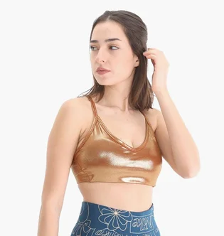 Топ жіночий Nike W Indy Icnclsh Shimmer Bra Metallic Ct3783-750