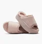 Тапочки женские Nike Calm Elevation Fur Beige HV8560-600