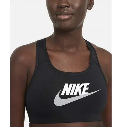 Топ женский Nike Dri-Fit Swoosh Black DM0579-010