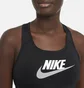 Топ женский Nike Dri-Fit Swoosh Black DM0579-010