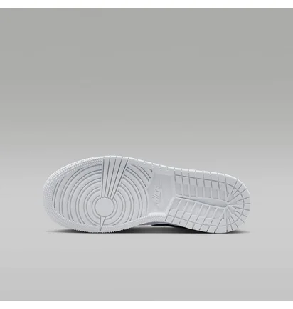 Кроссовки детские Air Jordan 1 Low White/Light Blue 553560-104
