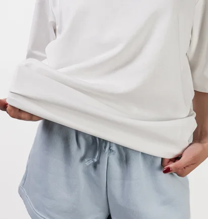 Футболка унісекс Uniqlo Airism Cotton Oversized Crew Neck Half-Sleeve T-Shirt White 465185-00