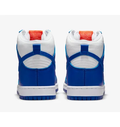 Кроссовки унисекс Nike Dunk High Pro White/Blue Dh7149-400