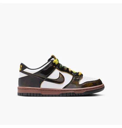 Кросівки дитячі Nike Dunk Low White/Brown HQ9294-100