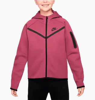 Толстовка детская Nike Sportswear Tech Fleece Pink HV8695-634