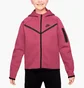 Толстовка детская Nike Sportswear Tech Fleece Pink HV8695-634