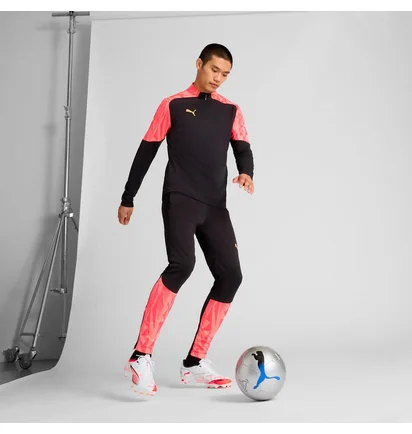 Бутсы унисекс Puma Ultra 5 Play Fg/Ag White/Orange 108169-01