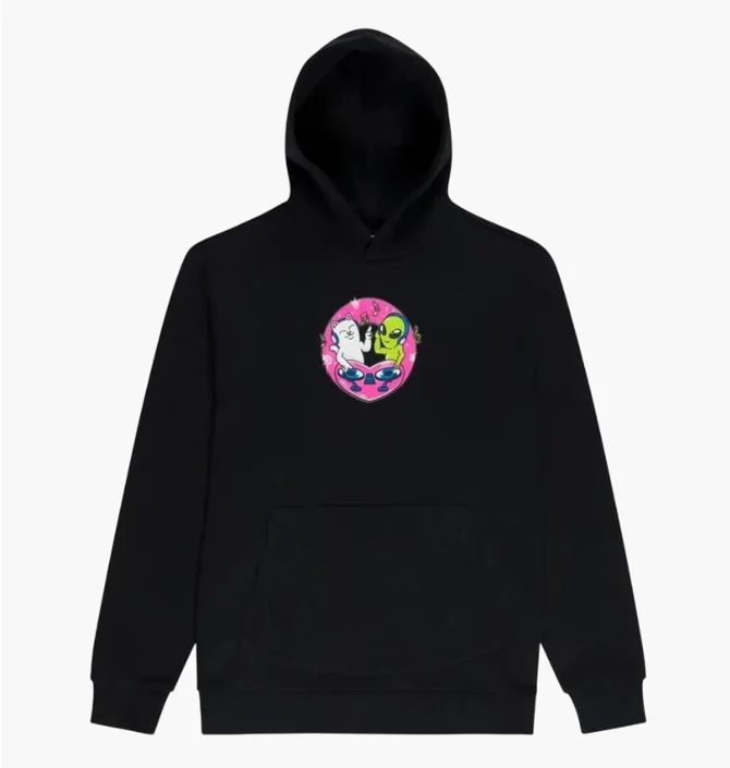 Худи мужское RipNDip Love Is Black RNDFAL24133