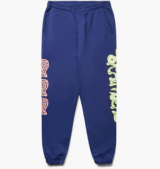 Штани чоловічі Brain Dead Worm Hole Sweatpant Blue BDW22B00002582NY01