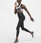 Топ жіночий Nike W Swsh Flyknit Bra White/Grey DQ5119-010