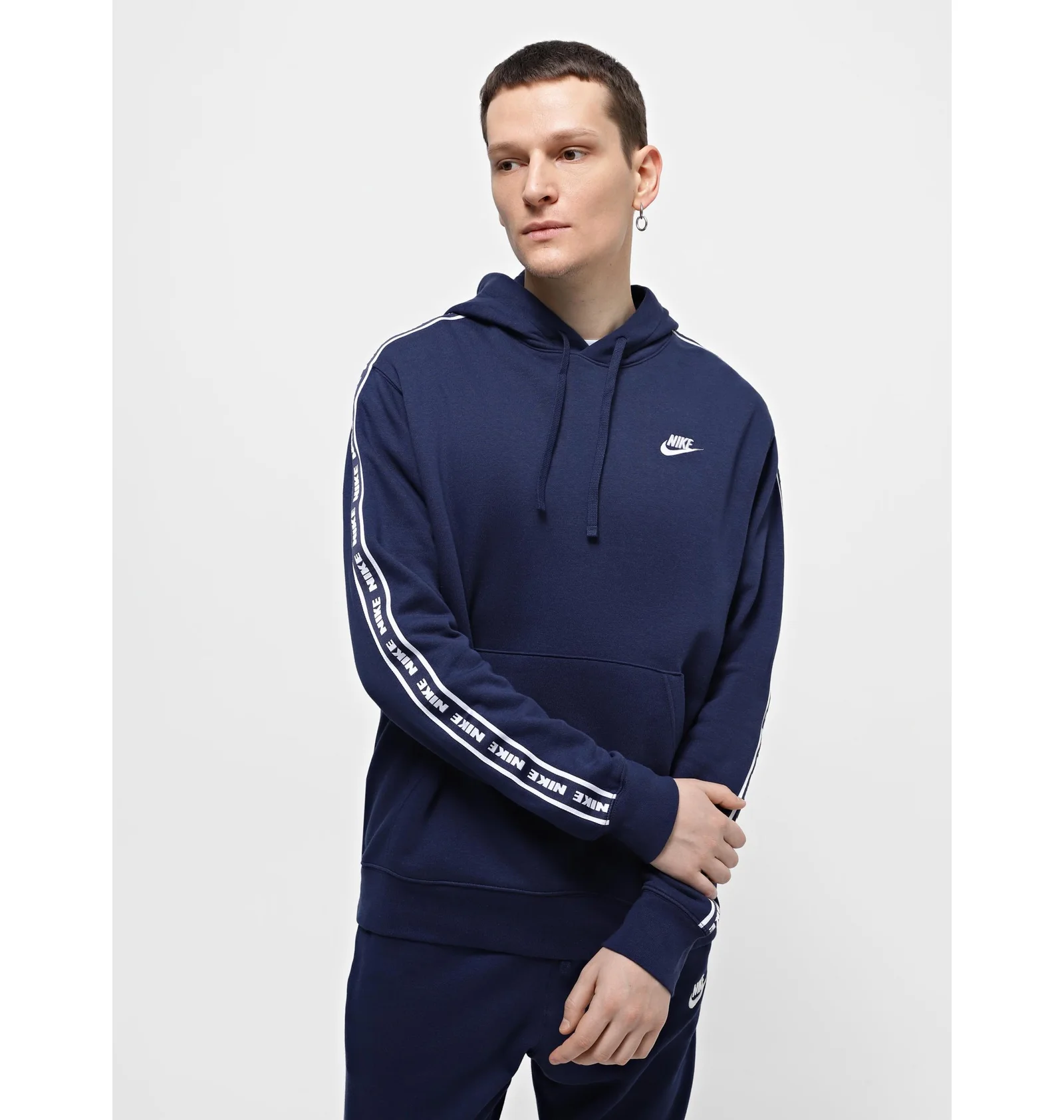 ᐉ Спортивний костюм чоловічий Nike Club Flc Gx Hd Blue FB7296-410