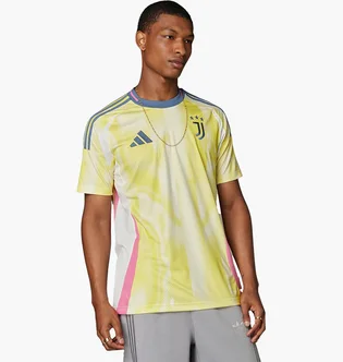 Футболка чоловіча Adidas Juventus 24/25 Away Jersey Yellow/White JH1357