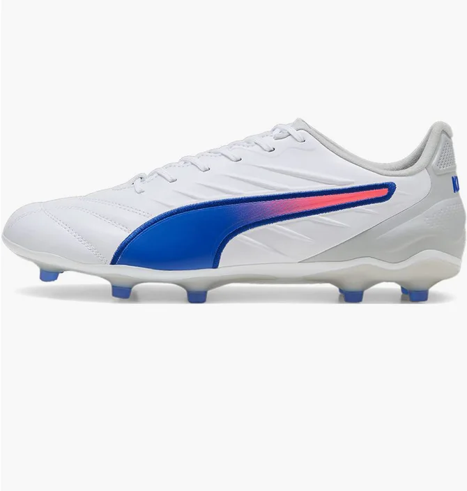 Бутси чоловічі Puma King Pro Firm Ground/Artificial Ground Soccer Cleats White 107862-02