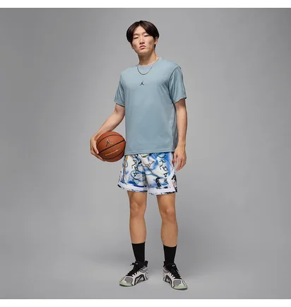 Футболка чоловіча Air Jordan Df Sprt Jumpman Ss Crew Grey IB6757-041